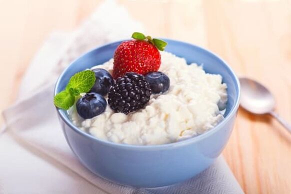 Cabaña con fruta